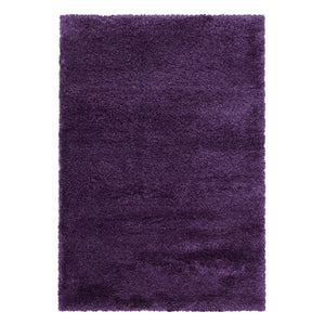 Fluffy Shaggy Lila Vloerkleed Hoogpolig Zachte Trendy Tapijt