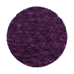 Fluffy Shaggy Lila Vloerkleed Hoogpolig Zachte Trendy Tapijt