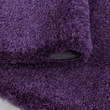 Fluffy Shaggy Lila Vloerkleed Hoogpolig Zachte Trendy Tapijt