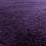 Fluffy Shaggy Lila Vloerkleed Hoogpolig Zachte Trendy Tapijt