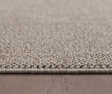 Loom 4300 Brown/Bruin Laagpolig Duurzaam Geweven Vloerkleed Effen Binnen/Buiten Tapijt