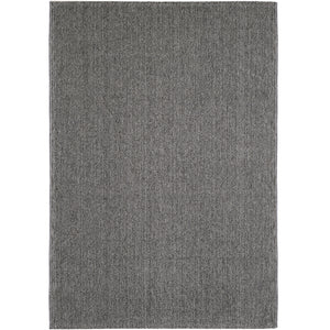 Loom 4300 Gray/Grijs Laagpolig Duurzaam Geweven Vloerkleed Effen Binnen/Buiten Tapijt