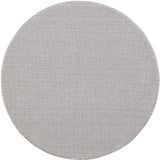 Loom 4300 Silver/ Zilver Laagpolig Duurzaam Geweven Vloerkleed Effen Binnen/Buiten Tapijt