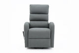 Electrische relax met lift 'Bruges' Stof Donkergrijs