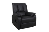 Electrische Relax met lift 'Osaka' PU Zwart