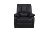 Electrische Relax met lift 'Osaka' PU Zwart