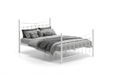Bed 'Sacha' 140x200 met lattenbodem Wit