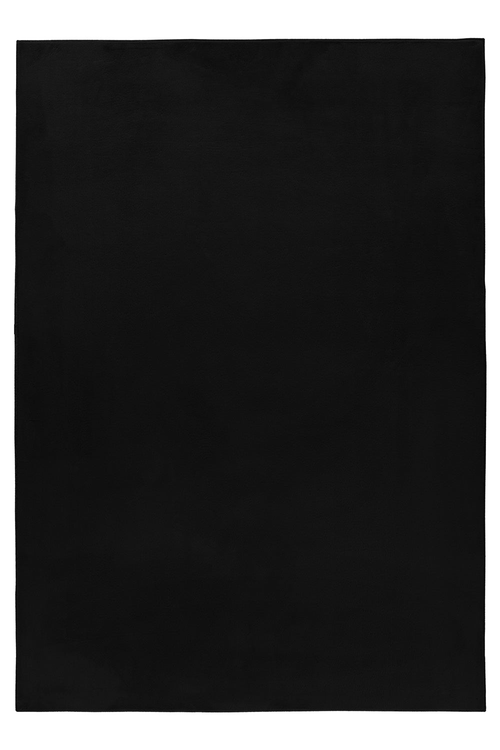 Fluffy Supersoft 5100 Black/Zwart Vloerkleed Hoogpolig Extra Zachte Trendy Tapijt