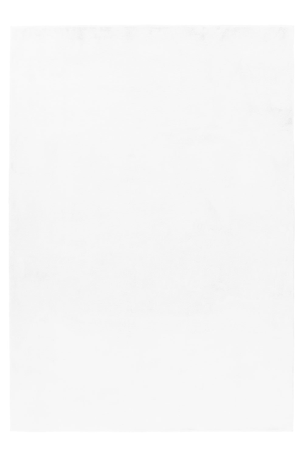 Fluffy Supersoft 5100 White/Wit Vloerkleed Hoogpolig Extra Zachte Trendy Tapijt