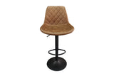 Barstoel 'Madrid' PU Ote Topper 02 Cognac
