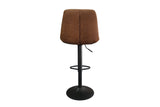 Barstoel 'Madrid' PU Ote Topper 02 Cognac