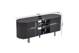 TV meubel 'Lagos' 140 cm Decor Donkerbruin