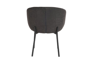 Stoel 'Sevilla' Bouclé Grijs