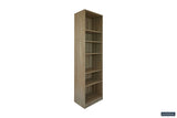 Boekenkast 'Space' 5 legplanken Sonoma