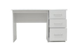 Bureau 'Mateo' 3 lades Wit