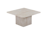 Set van 2 Salontafels 'Bobby' Decor travertin Beige