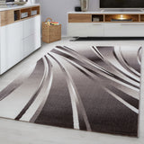 Parma Brown/Bruin Vloerkleed Laagpolig Tapijt