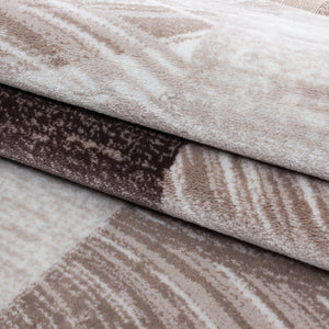 Parma Brown/Bruin Vloerkleed Laagpolig Tapijt
