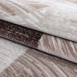 Parma Brown/Bruin Vloerkleed Laagpolig Tapijt