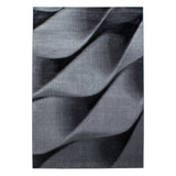Parma Black/Zwart Vloerkleed Laagpolig Tapijt