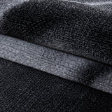 Parma Black/Zwart Vloerkleed Laagpolig Tapijt