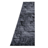 Parma Black/Zwart Vloerkleed Laagpolig Tapijt