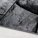 Parma Black/Zwart Vloerkleed Laagpolig Tapijt