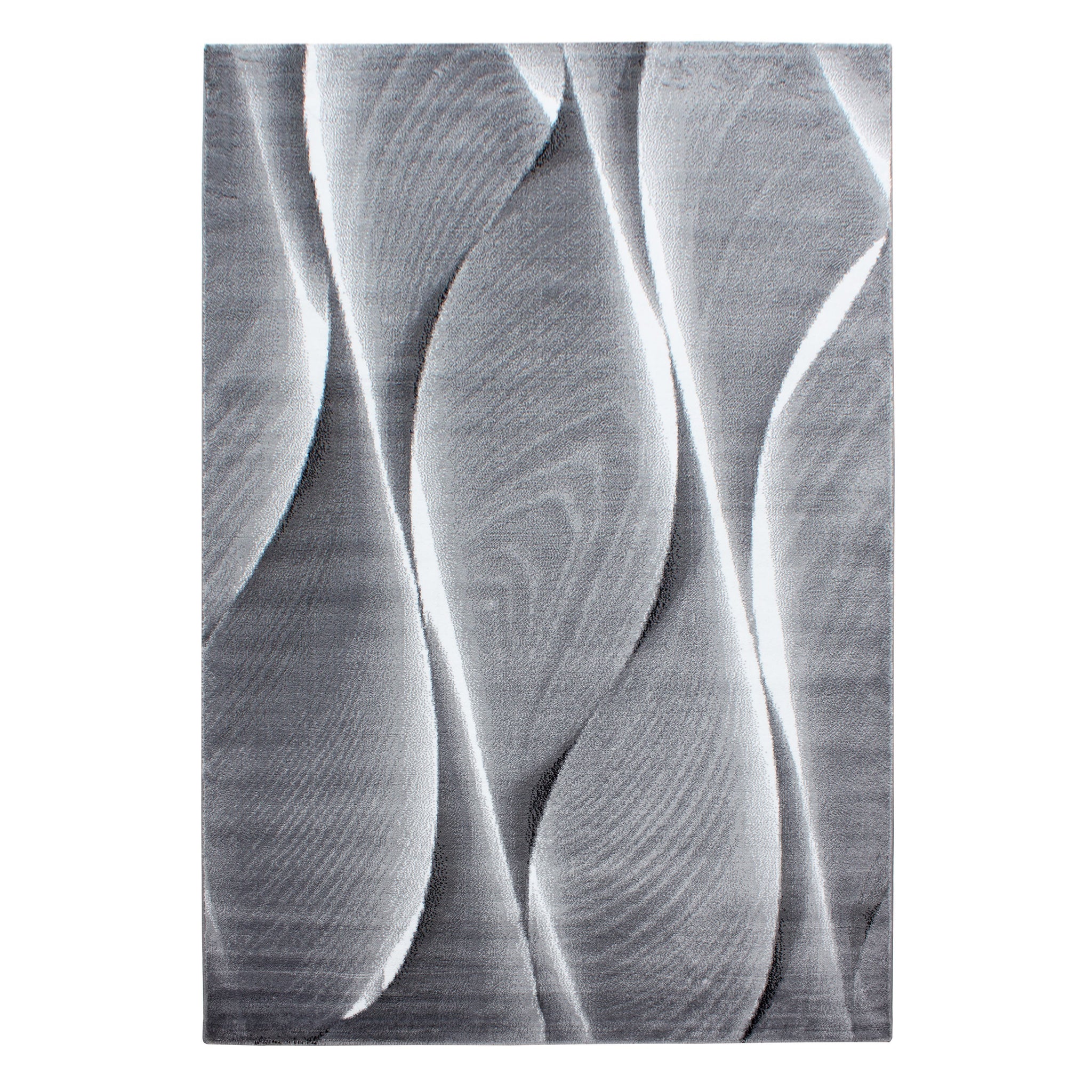 Parma Black/Zwart Vloerkleed Laagpolig Tapijt