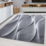 Parma Black/Zwart Vloerkleed Laagpolig Tapijt