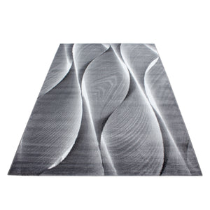 Parma Black/Zwart Vloerkleed Laagpolig Tapijt