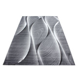 Parma Black/Zwart Vloerkleed Laagpolig Tapijt