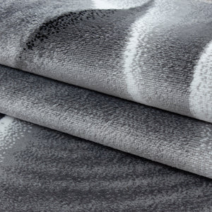 Parma Black/Zwart Vloerkleed Laagpolig Tapijt