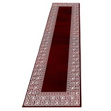 Parma Red/Rood Vloerkleed Laagpolig Tapijt