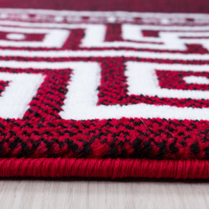 Parma Red/Rood Vloerkleed Laagpolig Tapijt
