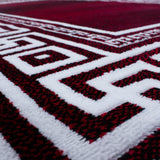 Parma Red/Rood Vloerkleed Laagpolig Tapijt