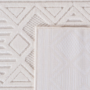 Doha 1652 Simply Crème Japandi Modern Design Vloerkleed Indoor/Outdoor Tapijt