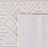 Doha 1652 Simply Crème Japandi Modern Design Vloerkleed Indoor/Outdoor Tapijt