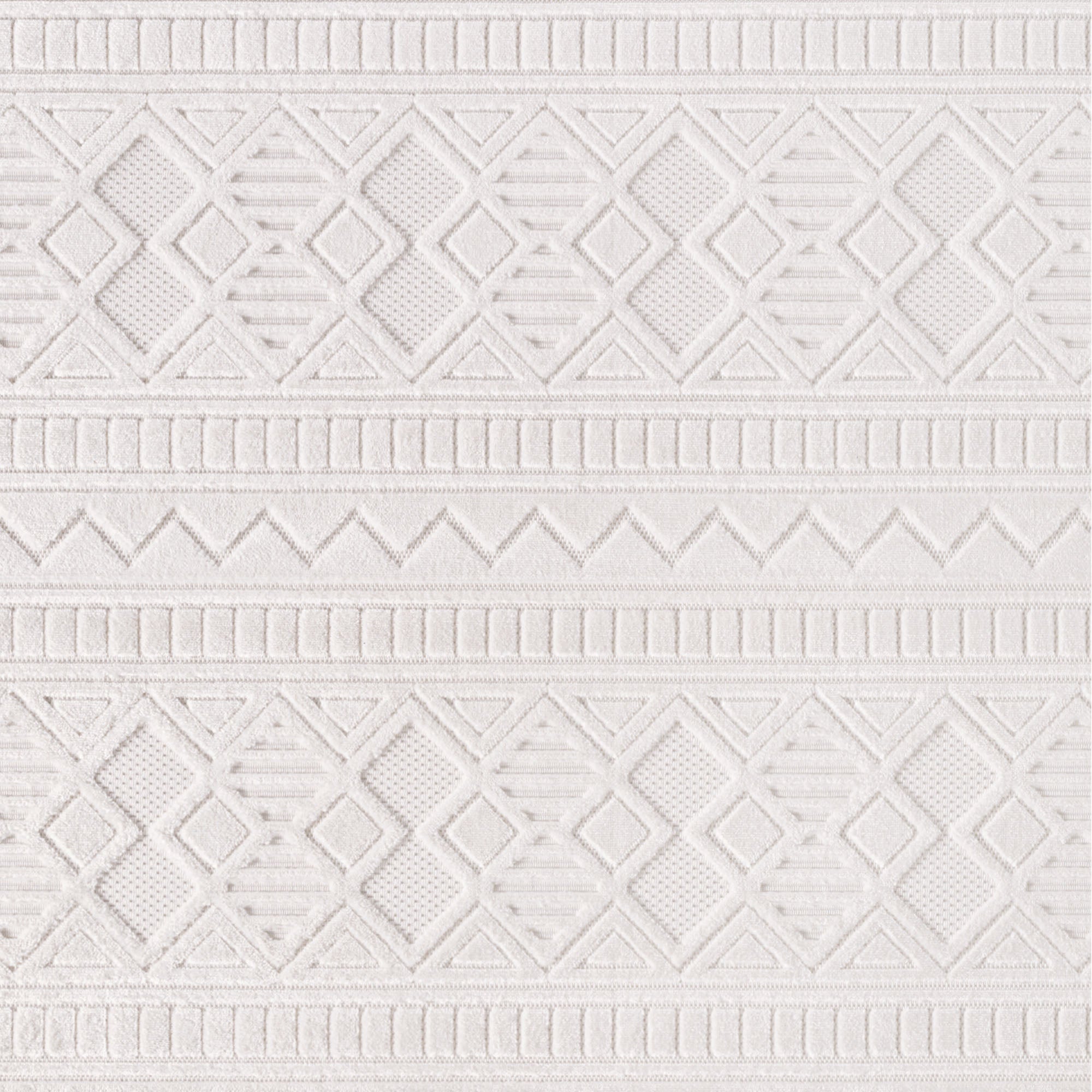 Doha 1652 Simply Crème Japandi Modern Design Vloerkleed Indoor/Outdoor Tapijt