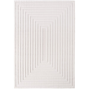 Doha 1653 Simply Crème Japandi Modern Design Vloerkleed Indoor/Outdoor Tapijt