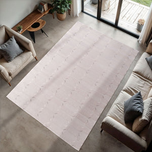Doha 1654 Simply Crème Japandi Modern Design Vloerkleed Indoor/Outdoor Tapijt