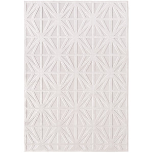 Doha 1655 Simply Crème Japandi Modern Design Vloerkleed Indoor/Outdoor Tapijt