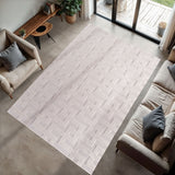 Doha 1656 Simply Crème Japandi Modern Design Vloerkleed Indoor/Outdoor Tapijt