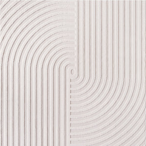 Doha 1658 Simply Crème Japandi Modern Design Vloerkleed Indoor/Outdoor Tapijt