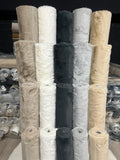 Fluffy vloerkleden in 5 verschillende kleuren en maten: 80x150cm 120x170cm 160x230cm 200x290cm 