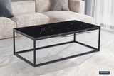 Salontafel 'Dallas' Decor Marmer Zwart