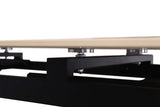 Uitschuifbare tafel 'Hera' 160-240 cm Rechthoekig Steen Wit