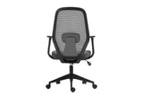 Bureaustoel 'Claude' Mesh Zwart/Grijs
