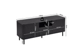 TV meubel 'Lagos' 140 cm Decor Donkerbruin